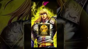 [戦国炎舞]北斗の拳コラボ　百裂拳キャンペーン　2パネ揃い　シン　100SG