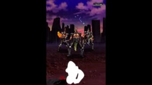 [戦国炎舞]北斗の拳コラボ　ガチャ演出　SSR23以上確定